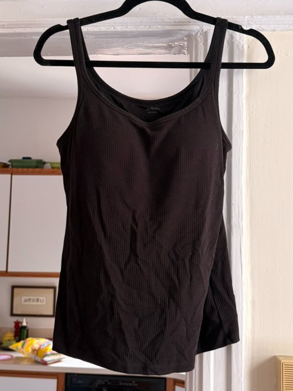 Uniqlo AIRism tank, built-in bra